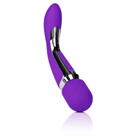 Фиолетовый вибромассажер BODY WAND - 22,25 см.