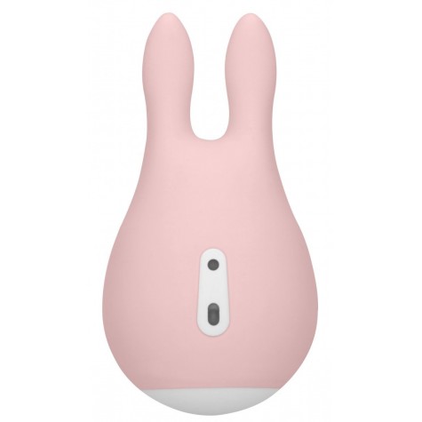 Розовый клиторальный стимулятор Sugar Bunny - 9,5 см.